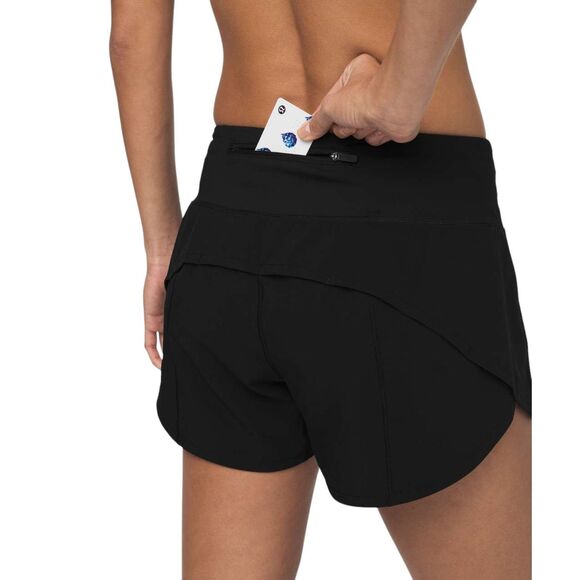 Lululemon Speed Up Mid-Rise Short 4" *Black - Picture 9 of 9